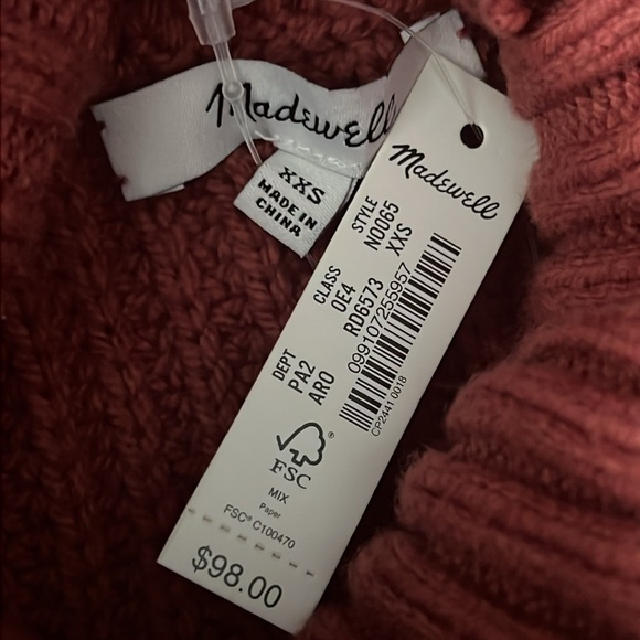 Madewell Wide Rib Turtleneck Sweater - Picture 10 of 11